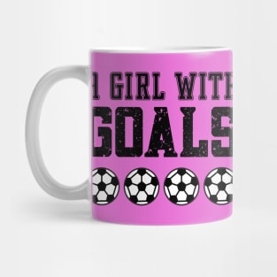 Just a Girl Who Loves Soccer, A Girl With Goals, Soccer Girl Mug